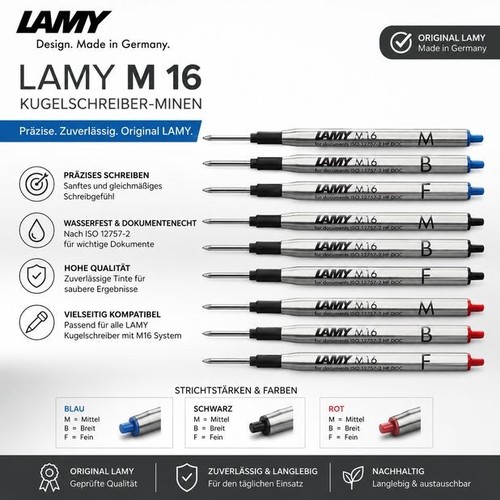 Lamy kugelschreiber minen m16 - minen,